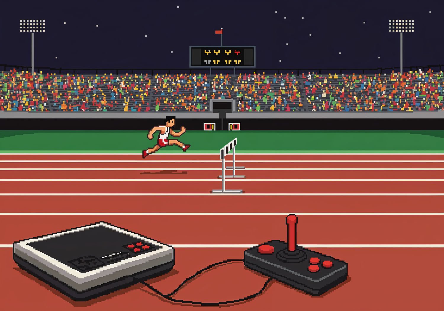Ilustracja w kategorii ATARI 2600 (Atari) - Retro Gaming