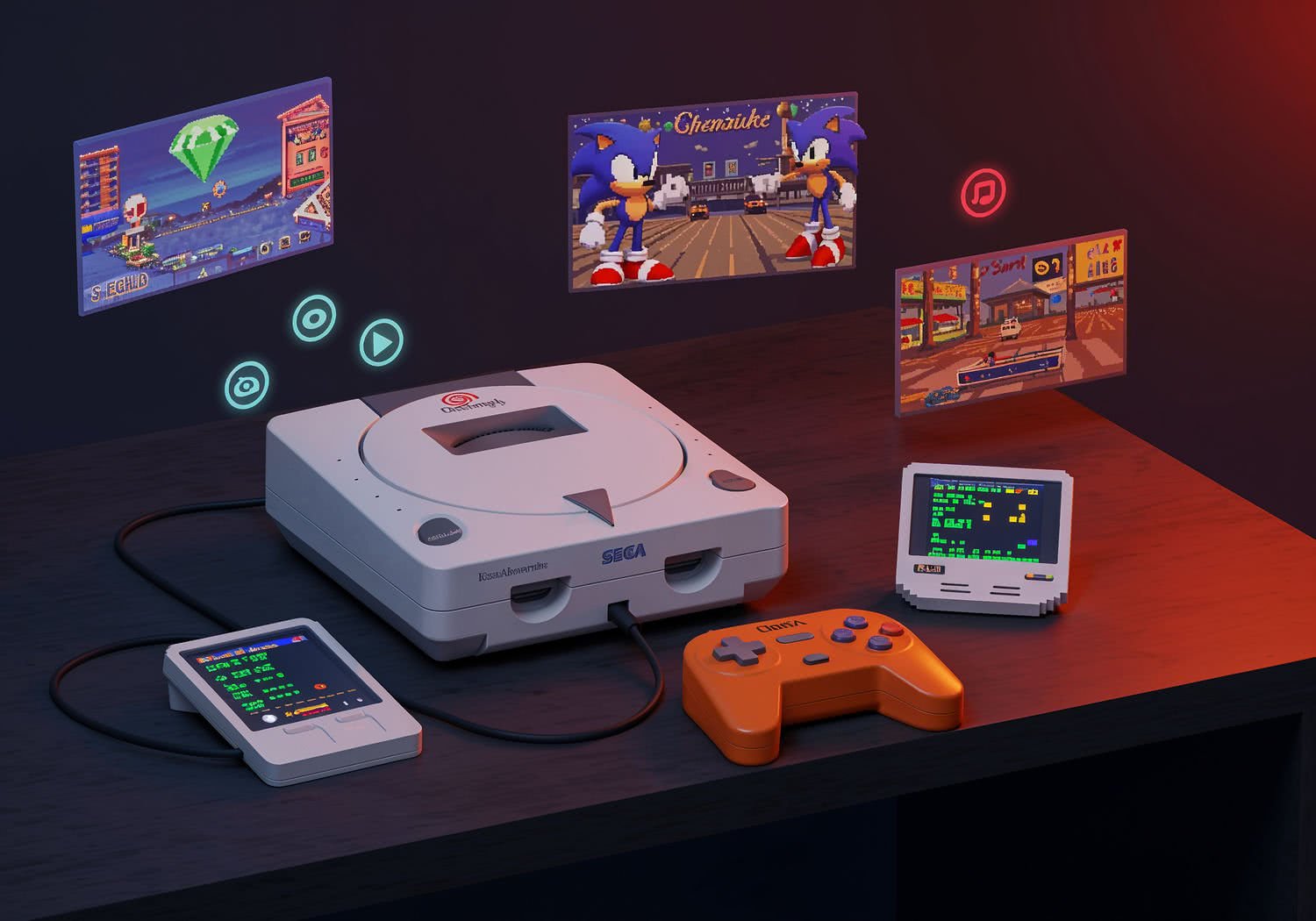 Ilustracja w kategorii Retro Gry - Retro Konsole