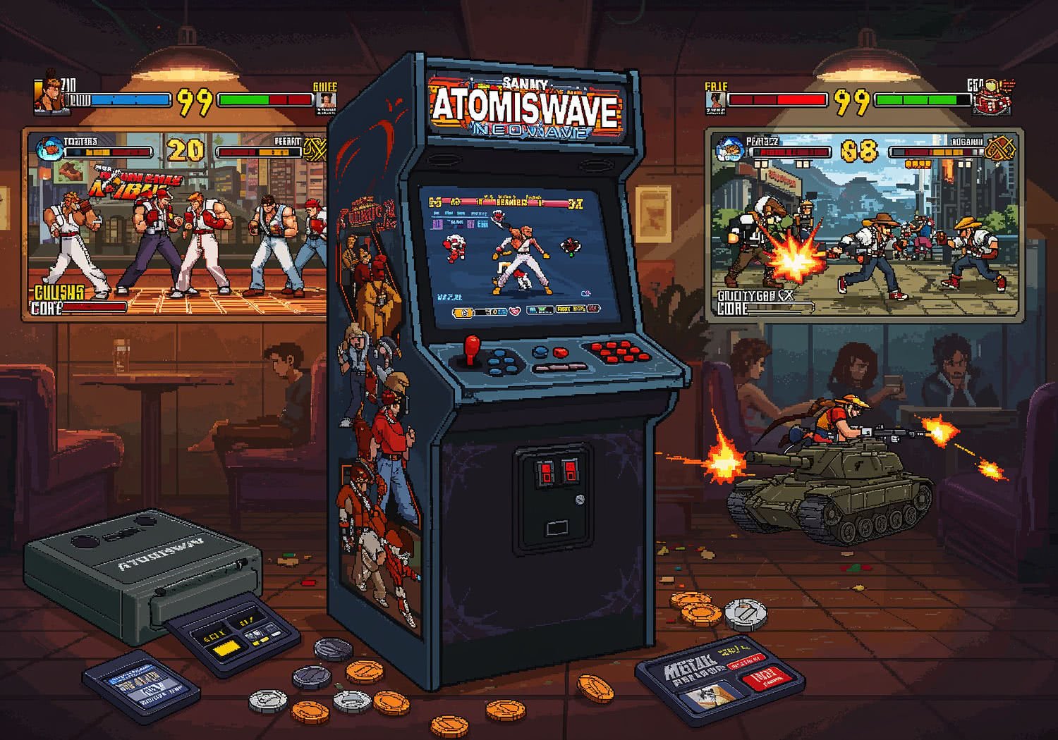 Ilustracja w kategorii Retro Gry - Retro Konsole