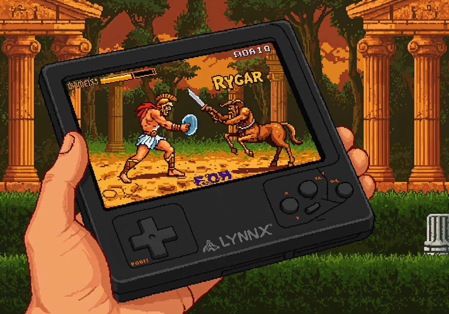 Fanart LYNX (Atari) - Retro Gry