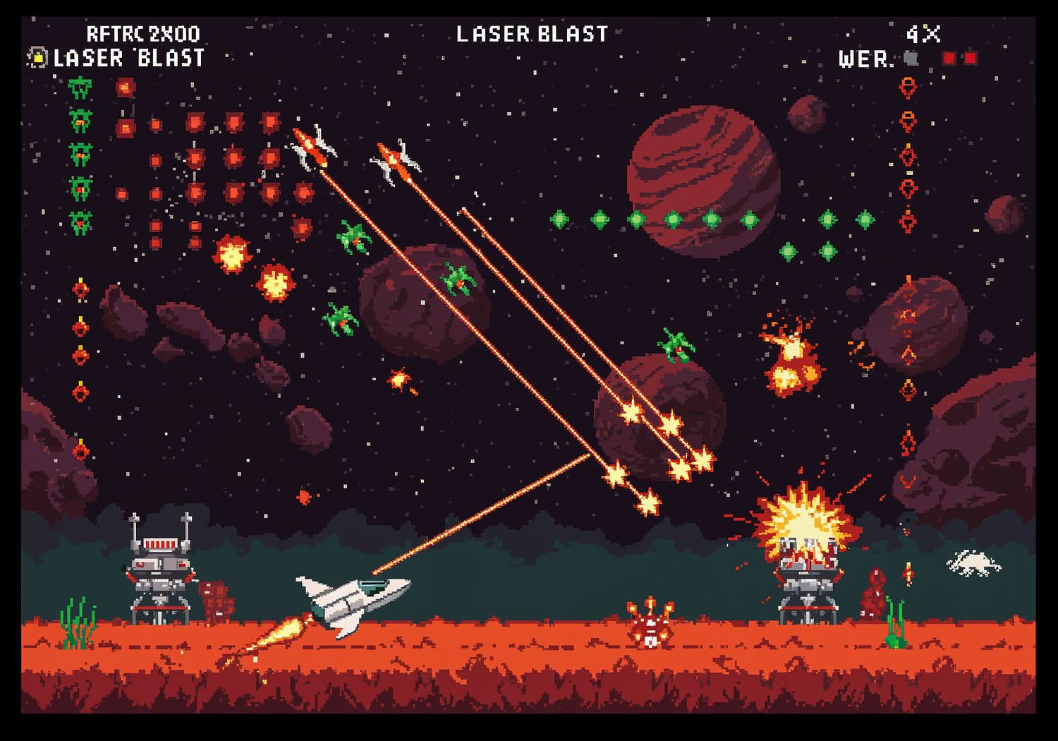 Ilustracja w kategorii ATARI 2600 (Atari) - Retro Gaming