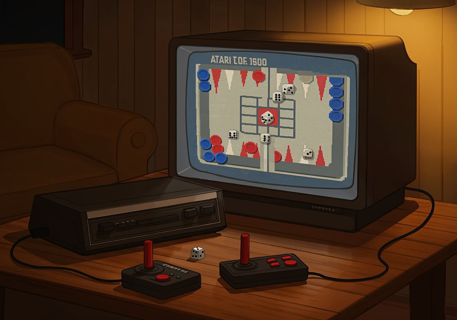 Ilustracja w kategorii ATARI 2600 (Atari) - Retro Gaming