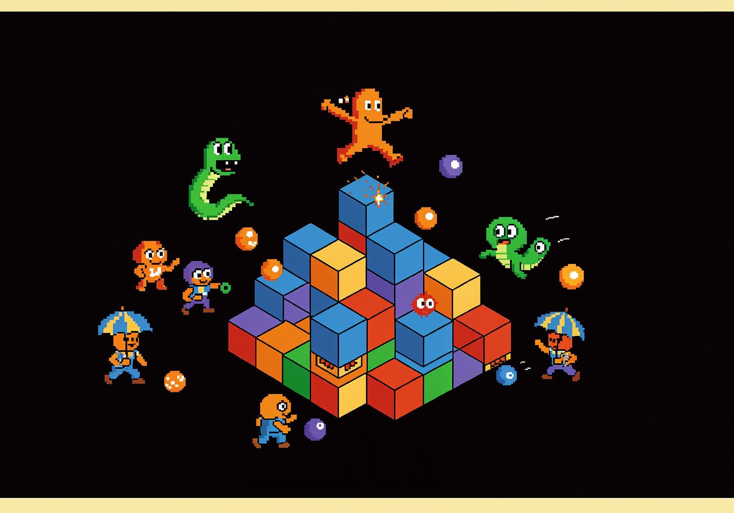 Ilustracja w kategorii ATARI 2600 (Atari) - Retro Gaming