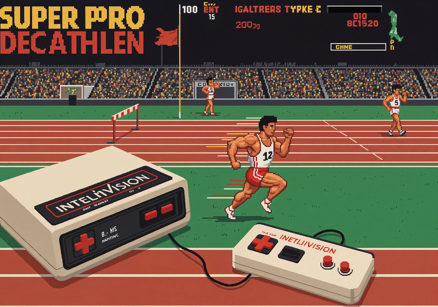 Fanart INTELLIVISION (Mattel Electronics) - Retro Gry