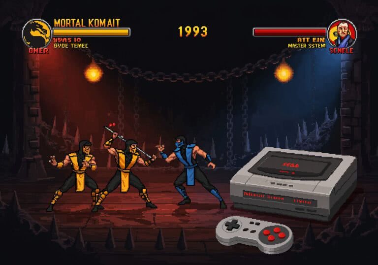 Mortal Kombat – MASTER SYSTEM (Sega)