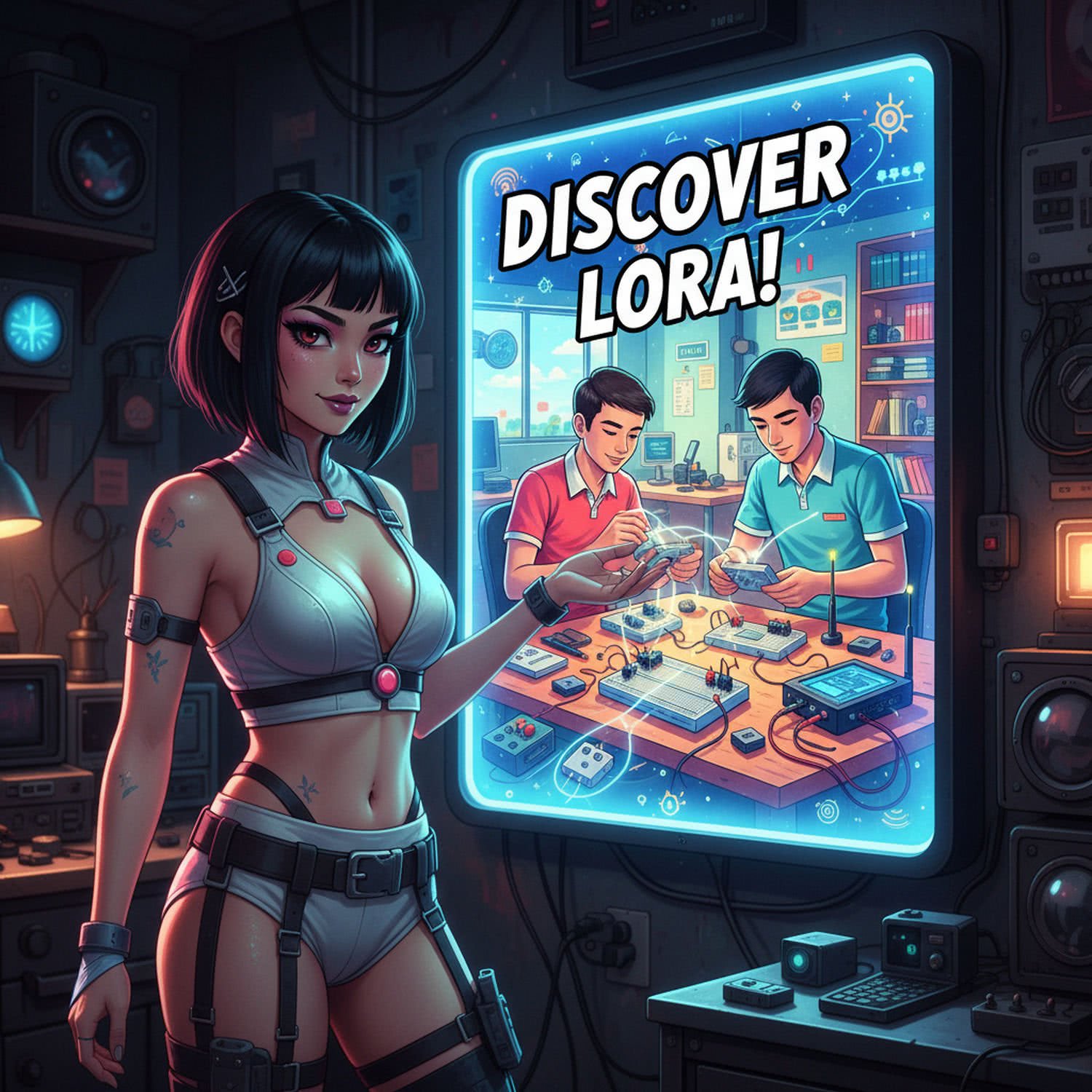 Ilustracja poglądowa do artykułu w kategorii Komunikacja LoRa - 433 MHz / 868 MHz / 915 MHz