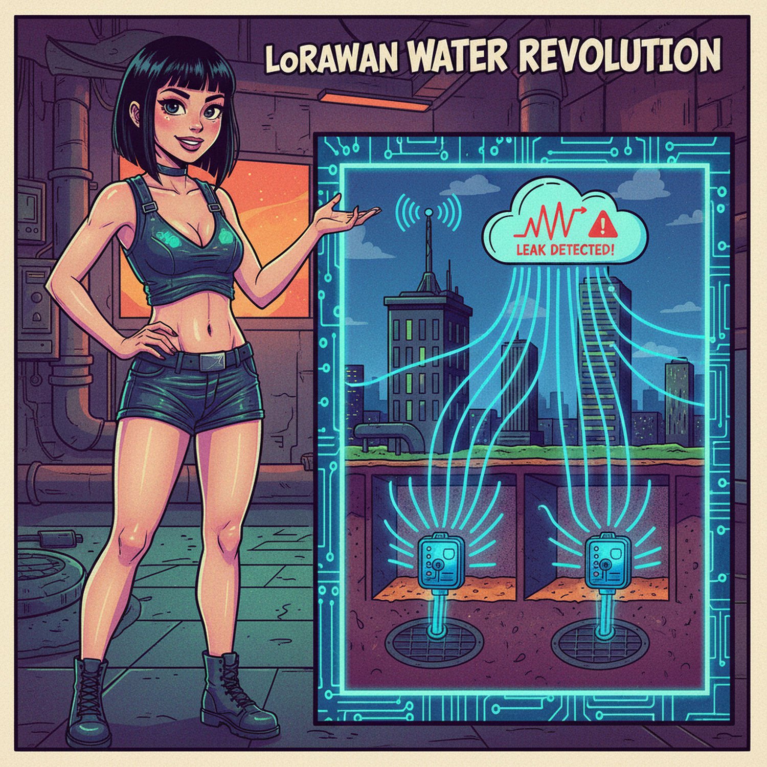 Ilustracja poglądowa do artykułu w kategorii Komunikacja LoRa - 433 MHz / 868 MHz / 915 MHz